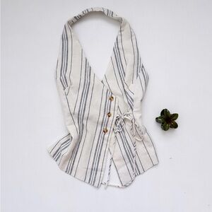 FREE PEOPLE HALTER TOP VESTS